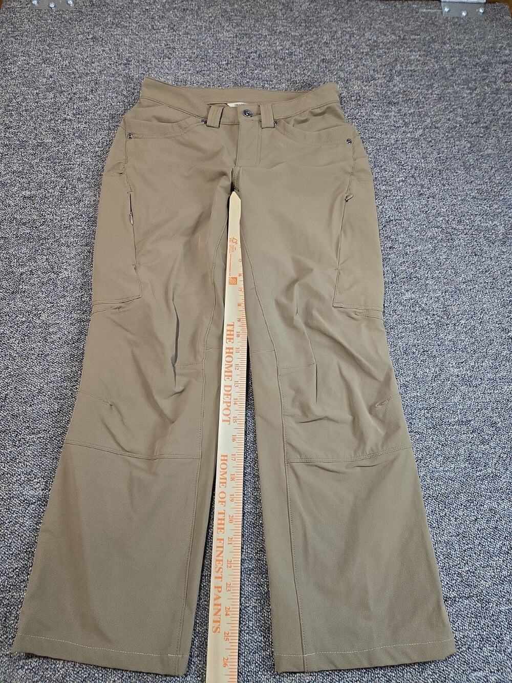 Duluth Trading Women's Performance Pants Brown 4 X 29